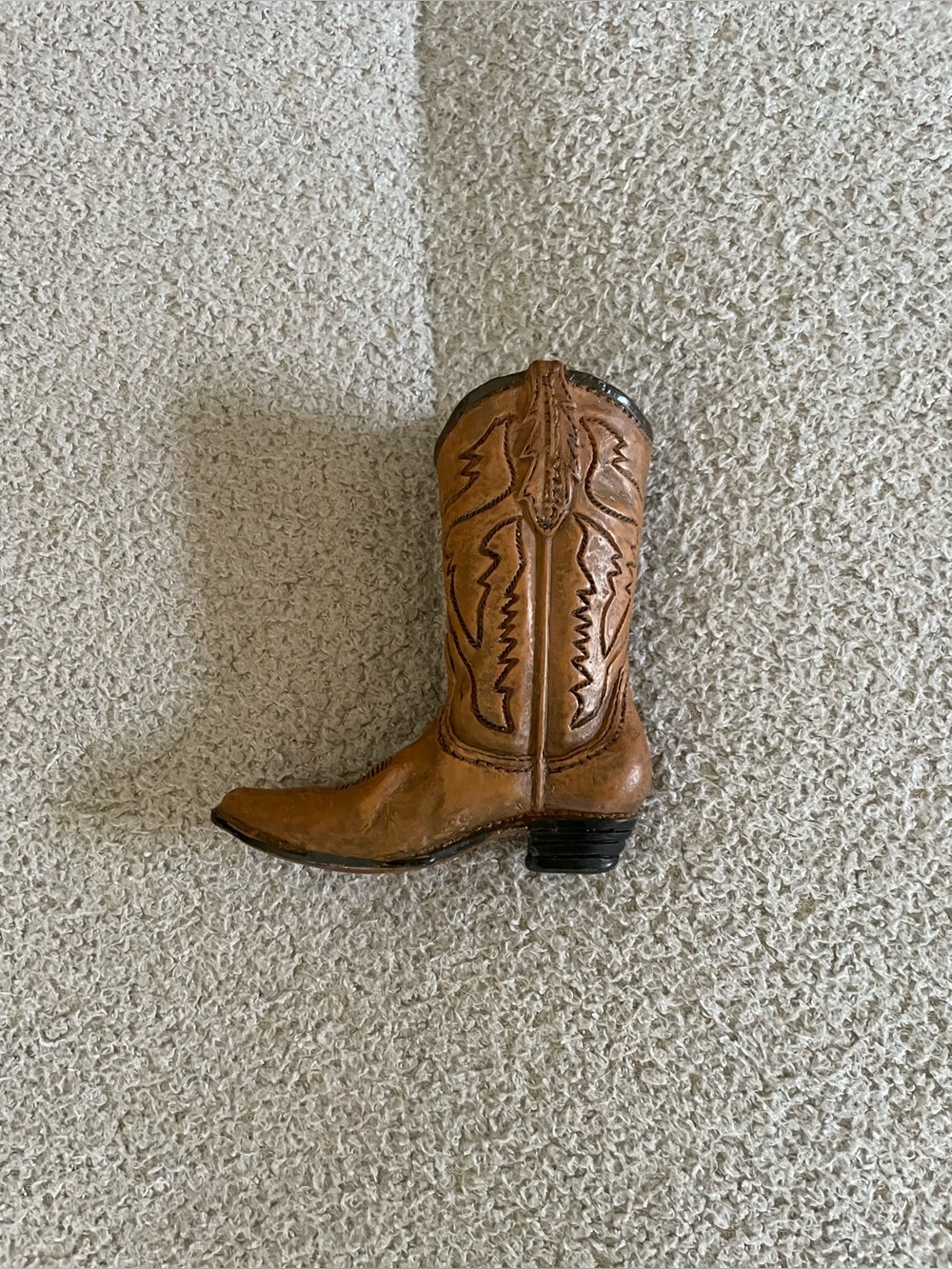 Cowboy Boot Figurine
